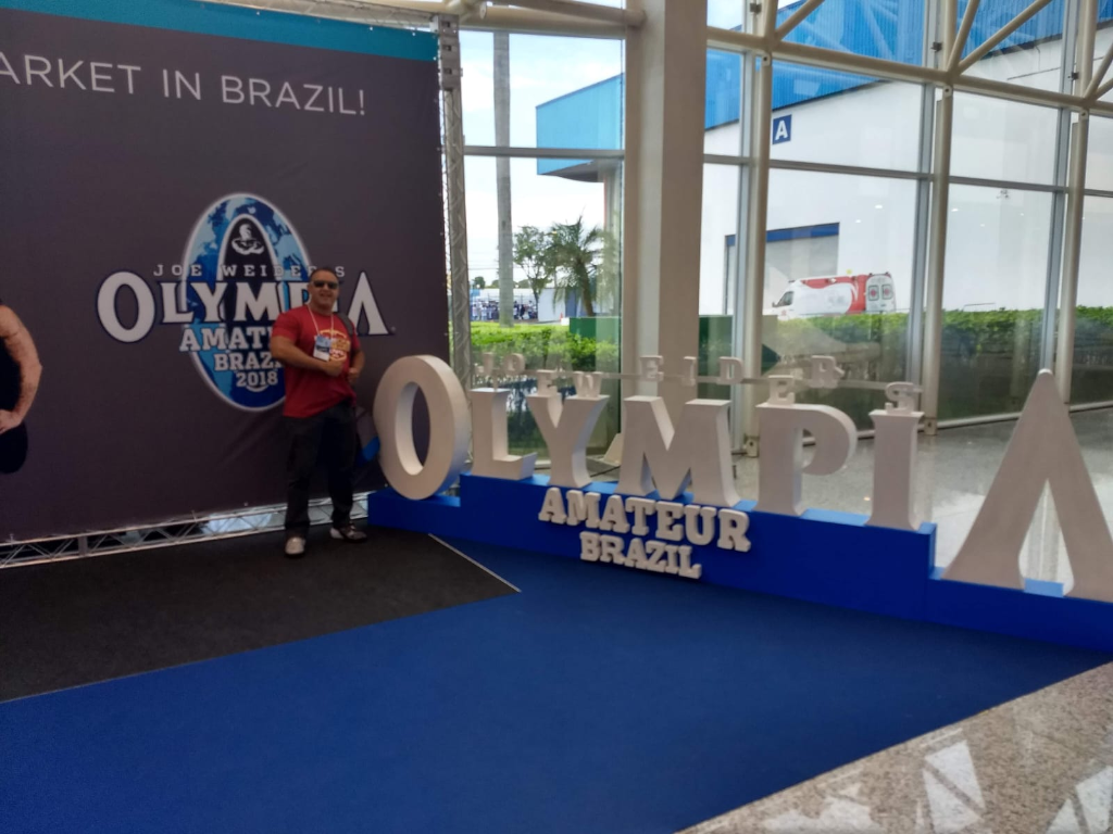 Ale Ferraz no Olympia Amateur Brazil